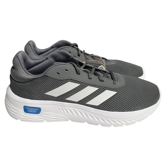 Adidas Cloudfoam Comfy Shoes 10.5 Grey Comfort Cushion Lightweight NWT/ NO BOX - Picture 5 of 12